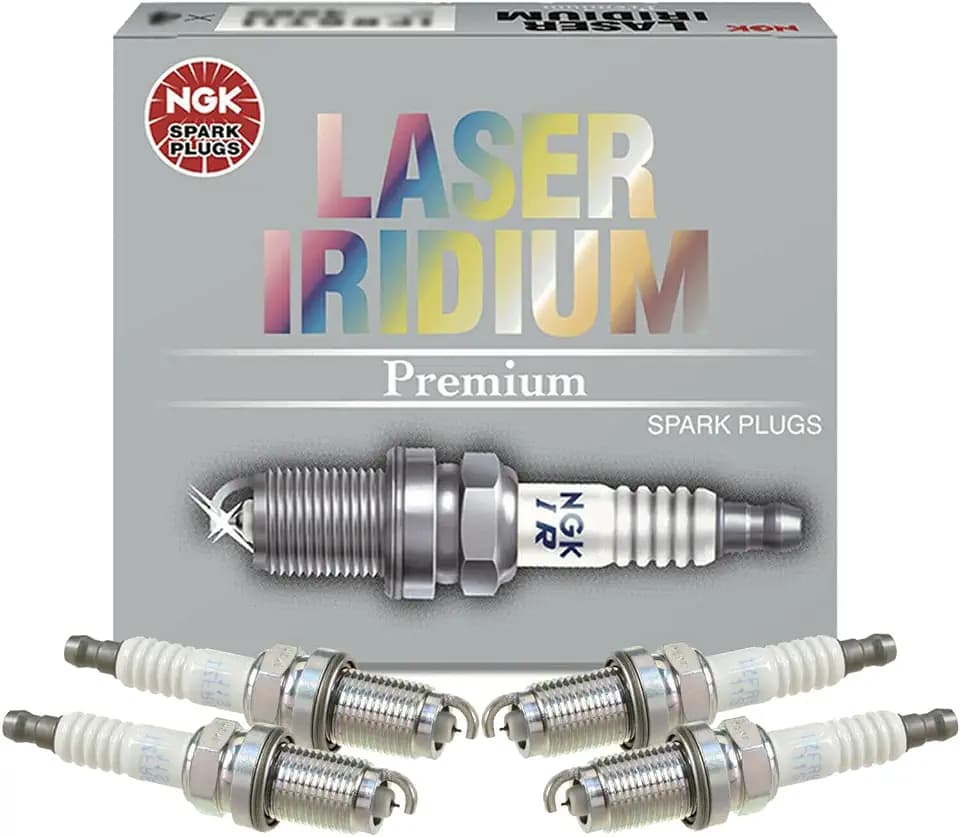 NGK 5266 Laser Iridium Premium Spark Plugs IZFR6K-11S - 4 Pack