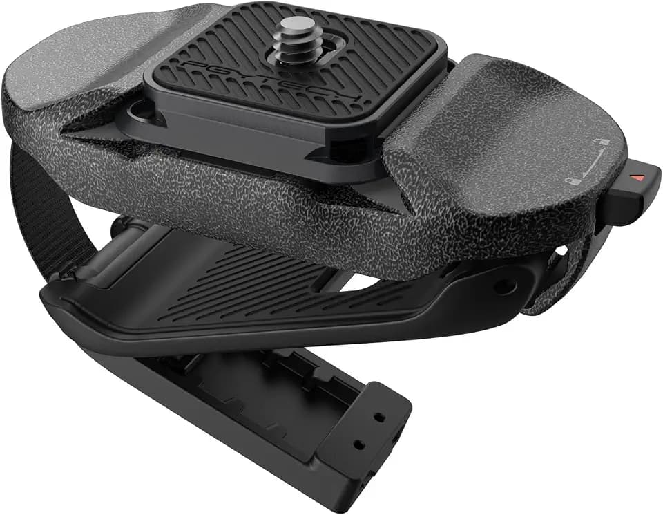 PGYTECH Beetle Camera Clip V2 with Plate Quick Release Camera Backpack Clip