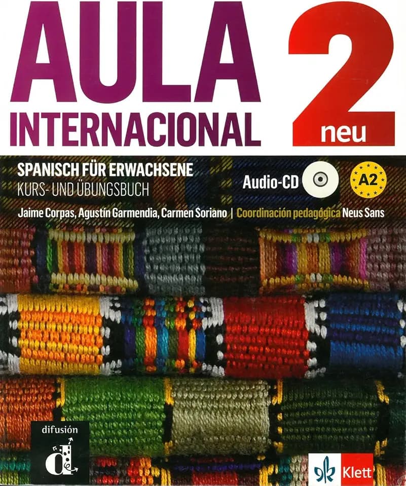 Aula internacional nueva edición 2 A2: Kurs- und Übungsbuch mit MP3-CD (Aula internacional neu, Band 2)