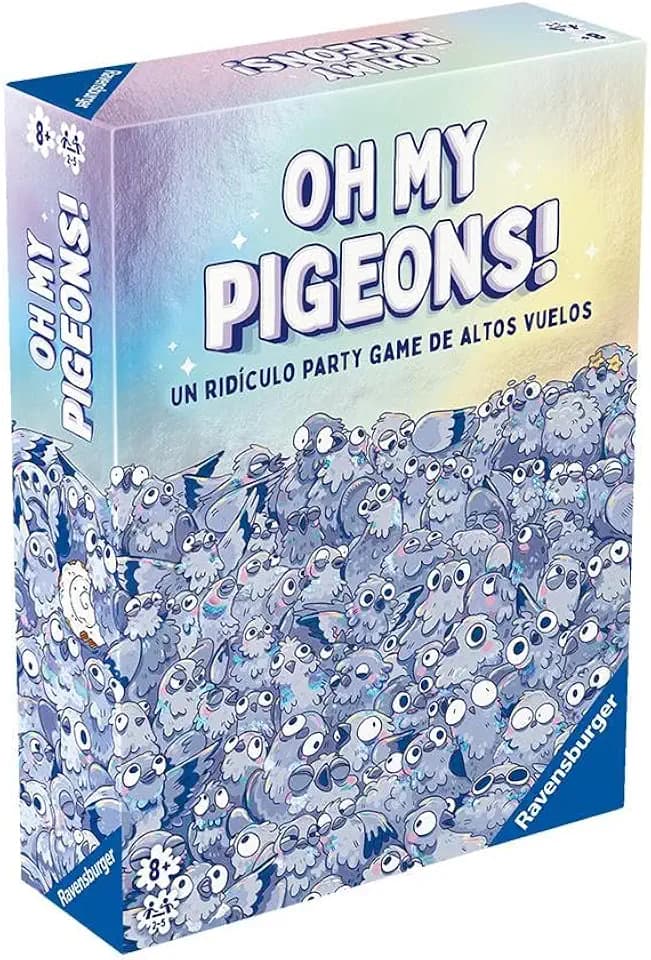 Ravensburger - Oh My Pigeons | Brettspiel für die ganze Familie | Kinder ab 8 Jahren | Kartenspiele | 2-5 Spieler | Geschenk für Kinder ab 8 Jahren