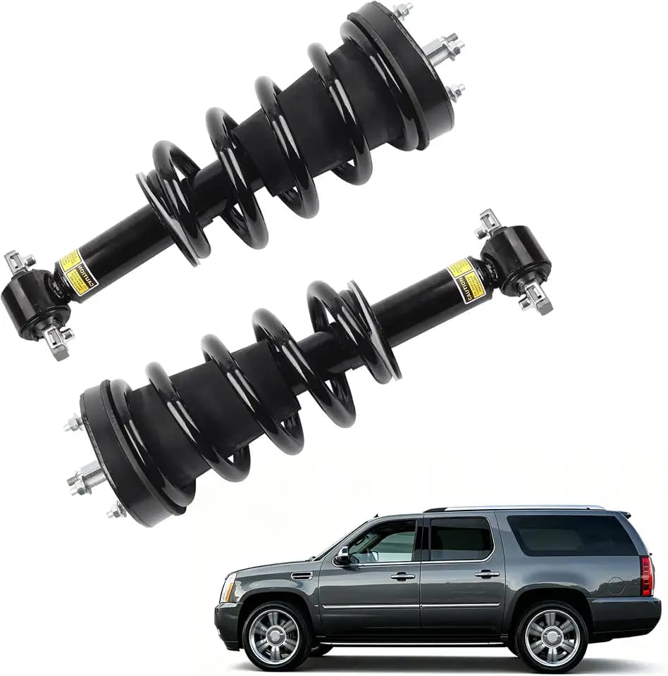 Dasbecan 2Pcs Front Struts Assembly Compatible With Cadillac Escalade 07-14