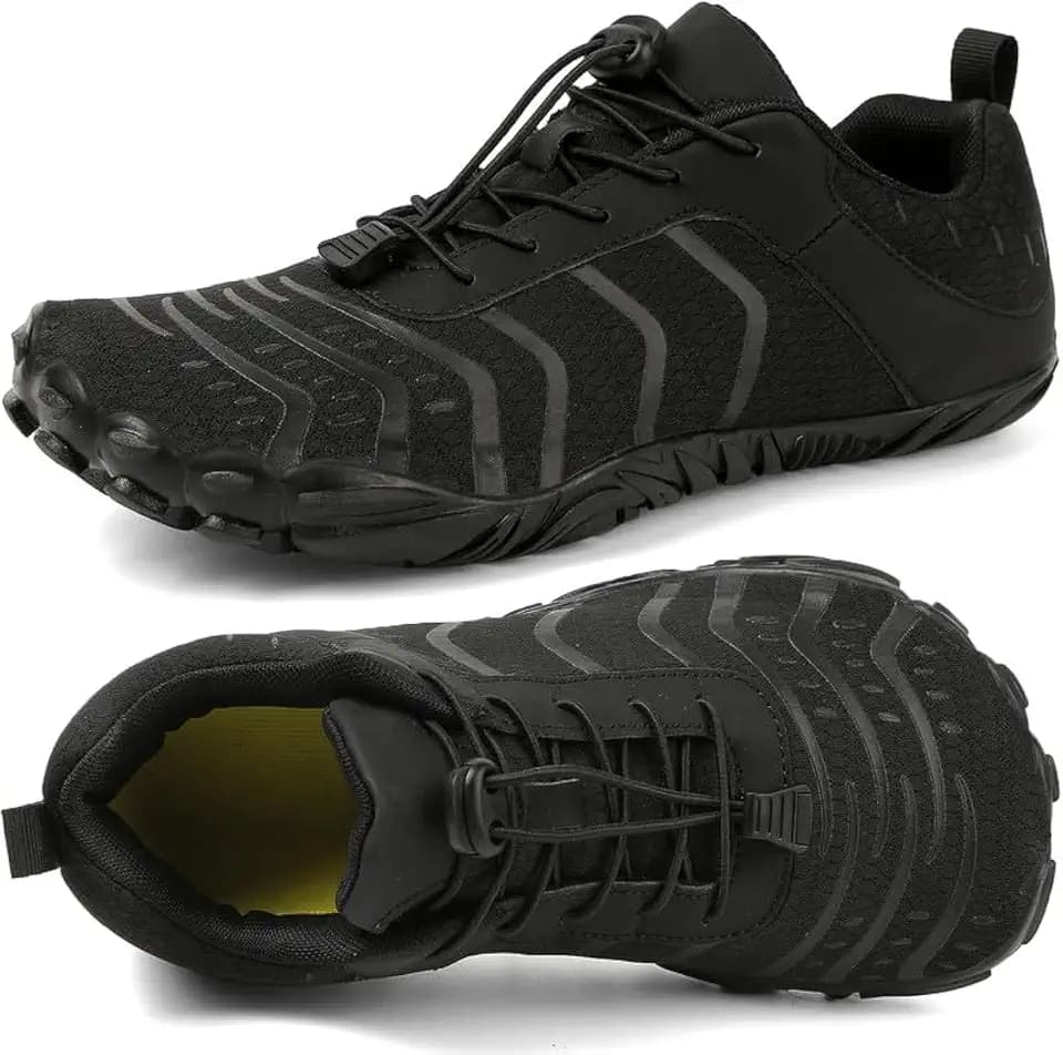 Barefoot Shoes Men Women Minimalist Shoes Zero Drop Workout Cross-Trainer Hiking Water Wide Toe Box Grounded Footwear Weightlifting Walking