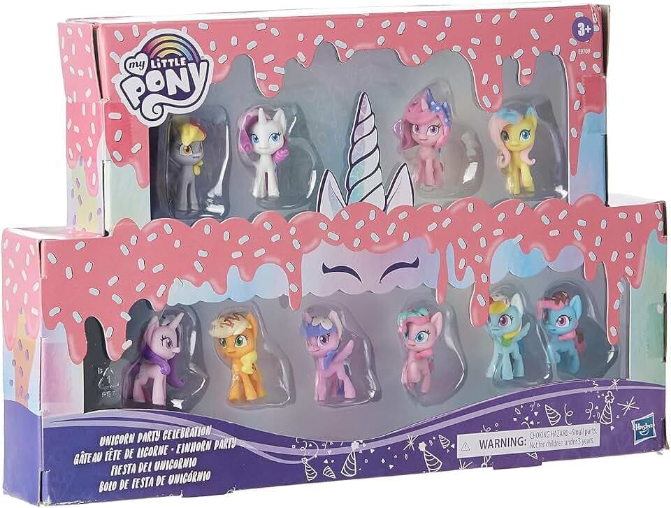 My Little Pony Unicorn Party Celebration Mini Figure 10-Pack