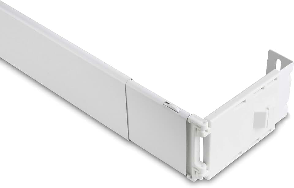 Wide Pocket Curtain Rod 84-156 inch