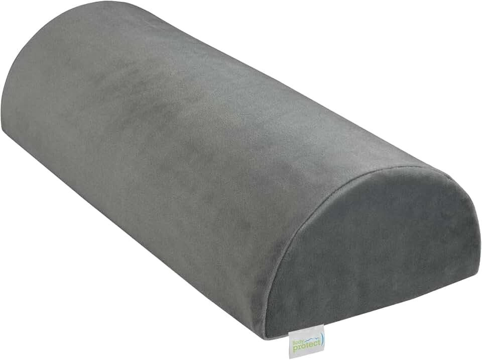 Bodyprotect weiches Kniekissen 42x18x10 cm, Mikroplüsch Bezug, Nackenrolle