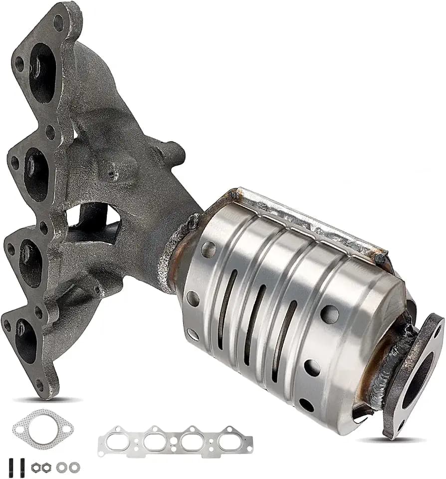 PHILTOP Front Exhaust Manifold Catalytic Converter Compatible with 2010-2011 Soul 2.0L, 2004-2009 Spectra 2.0L, 2006-2009 Spectra5 2.0L, 2007-2008 Tiburon 2.0L Catalytic Converter 16472(EPA Compliant)