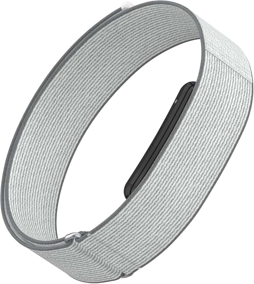 YKNIUFLY Bizepsband Kompatibel mit Garmin CIRQA Smart Band, 420mm Verlängertes Nylon Oberarmband, Verstellbares Elastisches Nylon Bizeps Armband, Geeignet für Lauftraining.