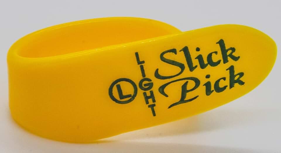 Fred Kelly Picks D2B-L-8 Delrin Slick Gitarrenplektrum, groß, 8 Stück