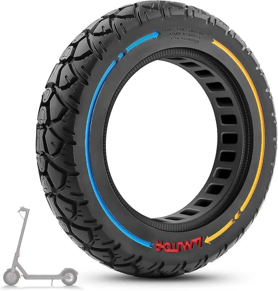 Xiaomi 10x2.125 Zoll Solid Reifen für F30 F40 S2 Max S3 M365 4Pro, Hochelastischer Elektro-Scooter Reifen