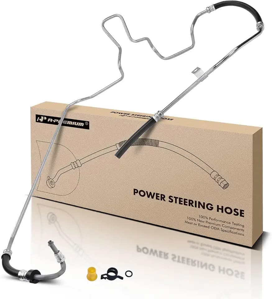 A-Premium Power Steering Return Line Hose Assembly Compatible with Cadillac