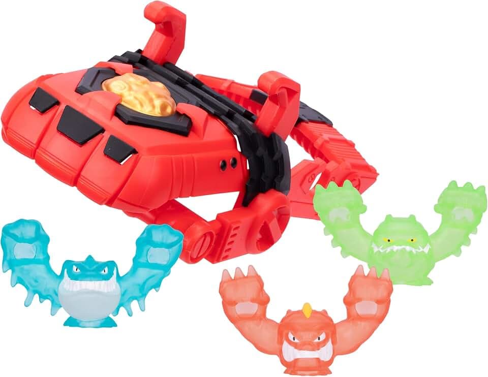 Goo Jitzu Goo-Slingers Mega Launcher, 3 Slingers