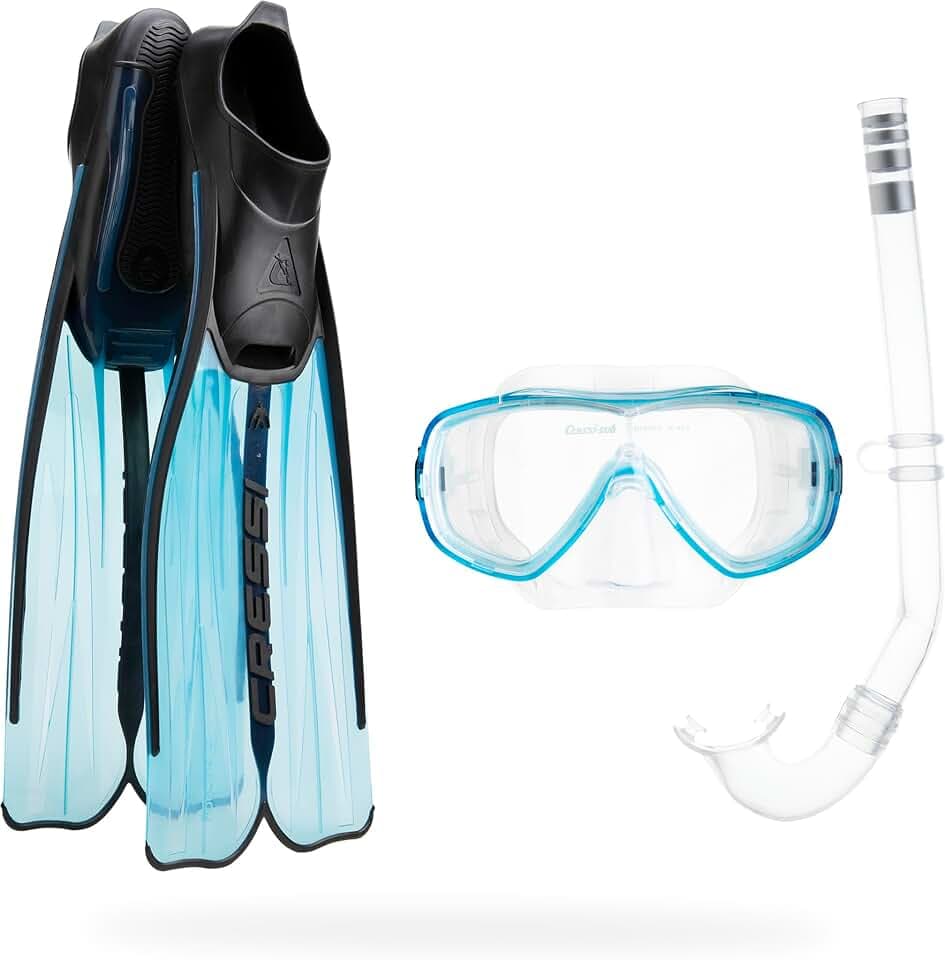 CRESSI Kinder Tauchset Rondinella Bag, aquamarine
