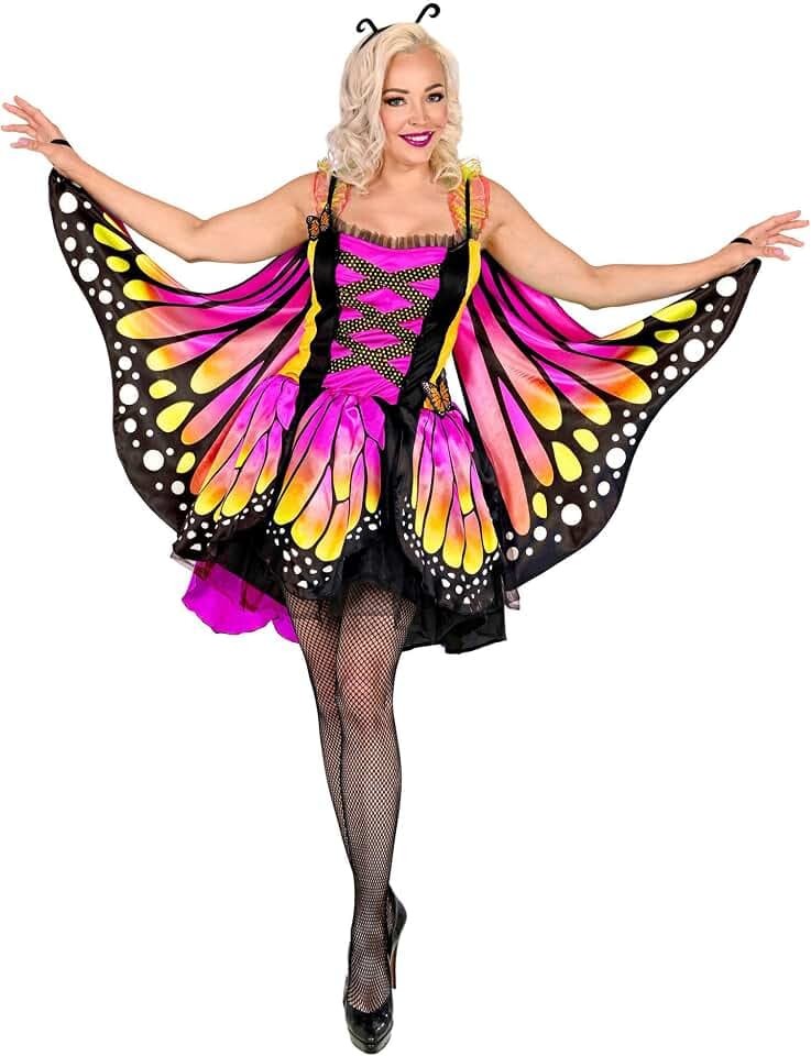 W WIDMANN MILANO Party Fashion - Schmetterling Kostüm Damen