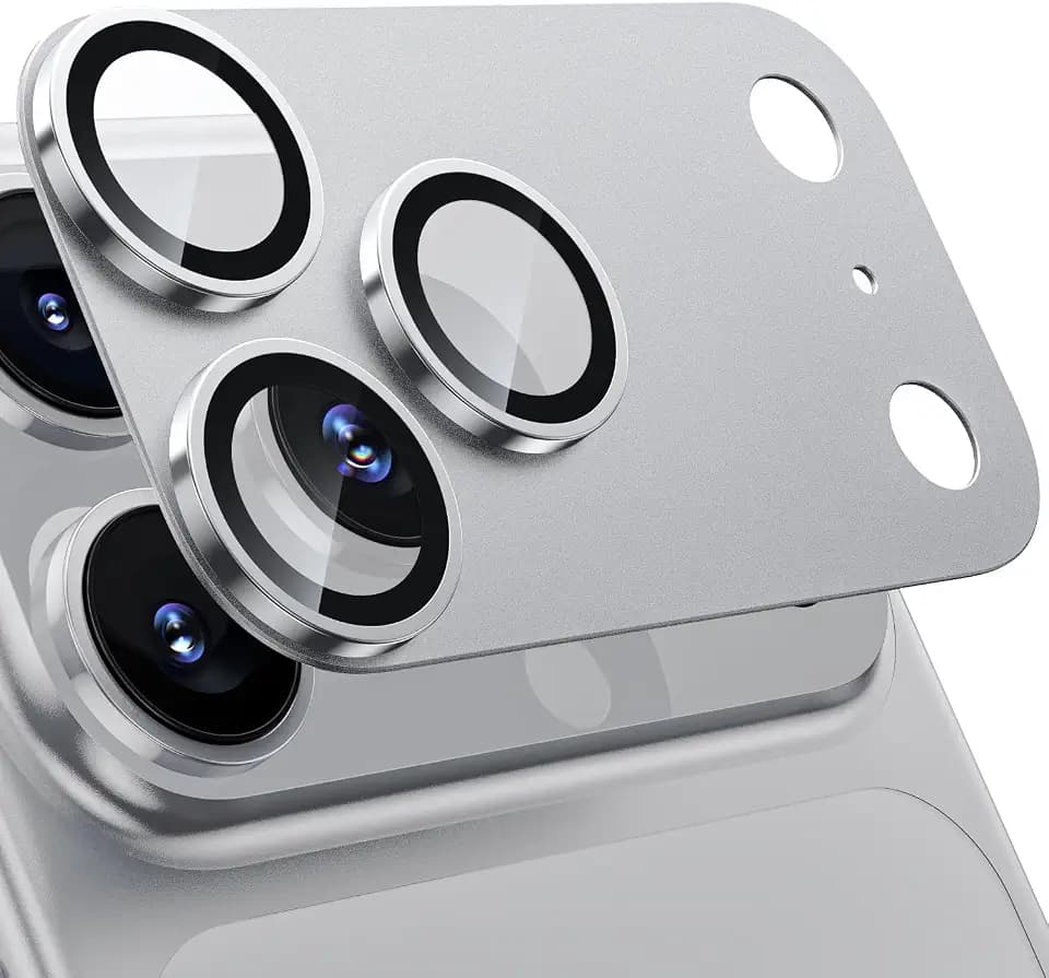WSKEN for iPhone 17 Pro Max Camera Lens Protector - Military Grade Design