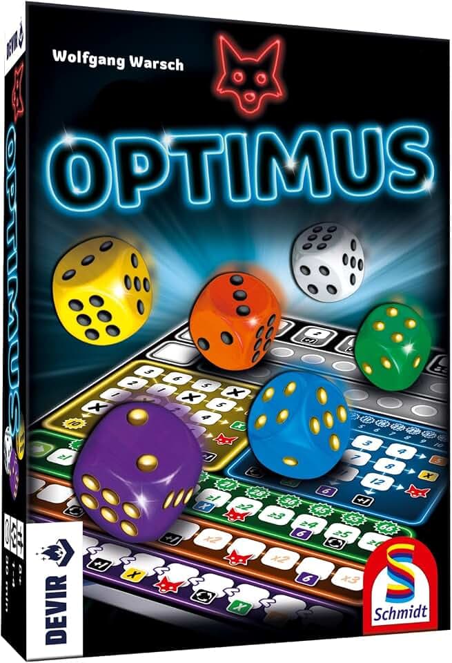 Devir Optimus - Strategiespiel Mehrfarbig (BGOPTIM) für 1-4 Spieler, ab 8 Jahren