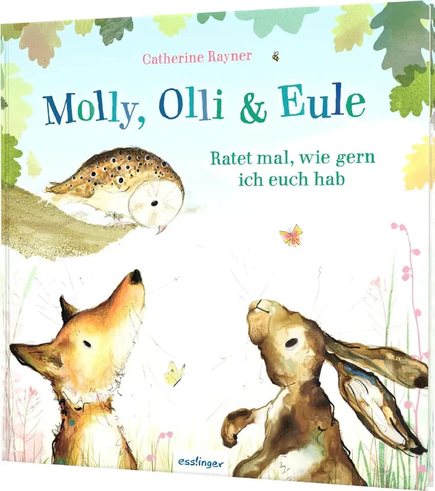 Molly, Olli & Eule 2: Ratet mal, wie gern ich euch hab: Geschenk zum Kindergeburtstag ab 3 Jahren für Kindergartenkinder und beste Freunde (2)