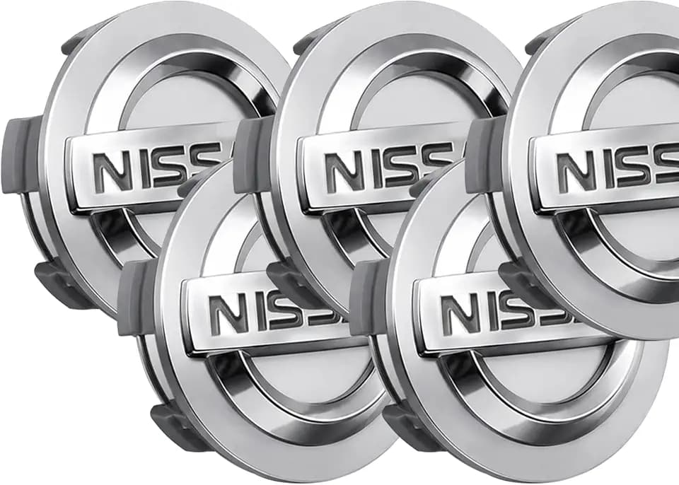 5PCS Wheel Center Caps for NIS, 54mm/2.12" Silvery