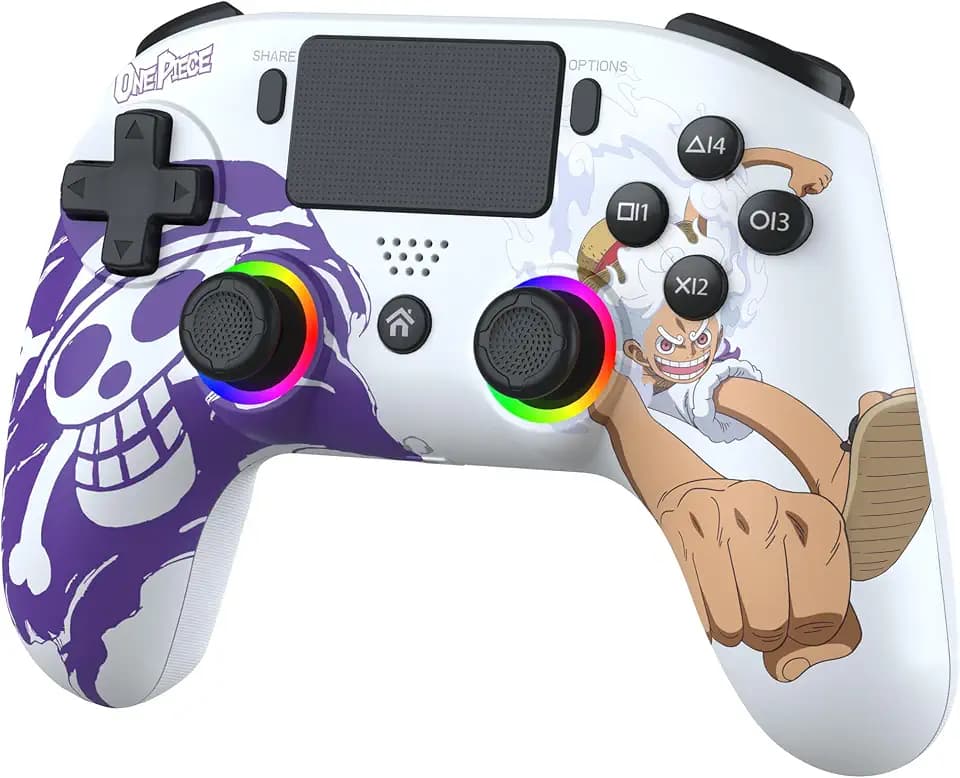SUBSONIC - Wireless-Controller für PS5 One Piece Luffy Gear 5 - Weiß