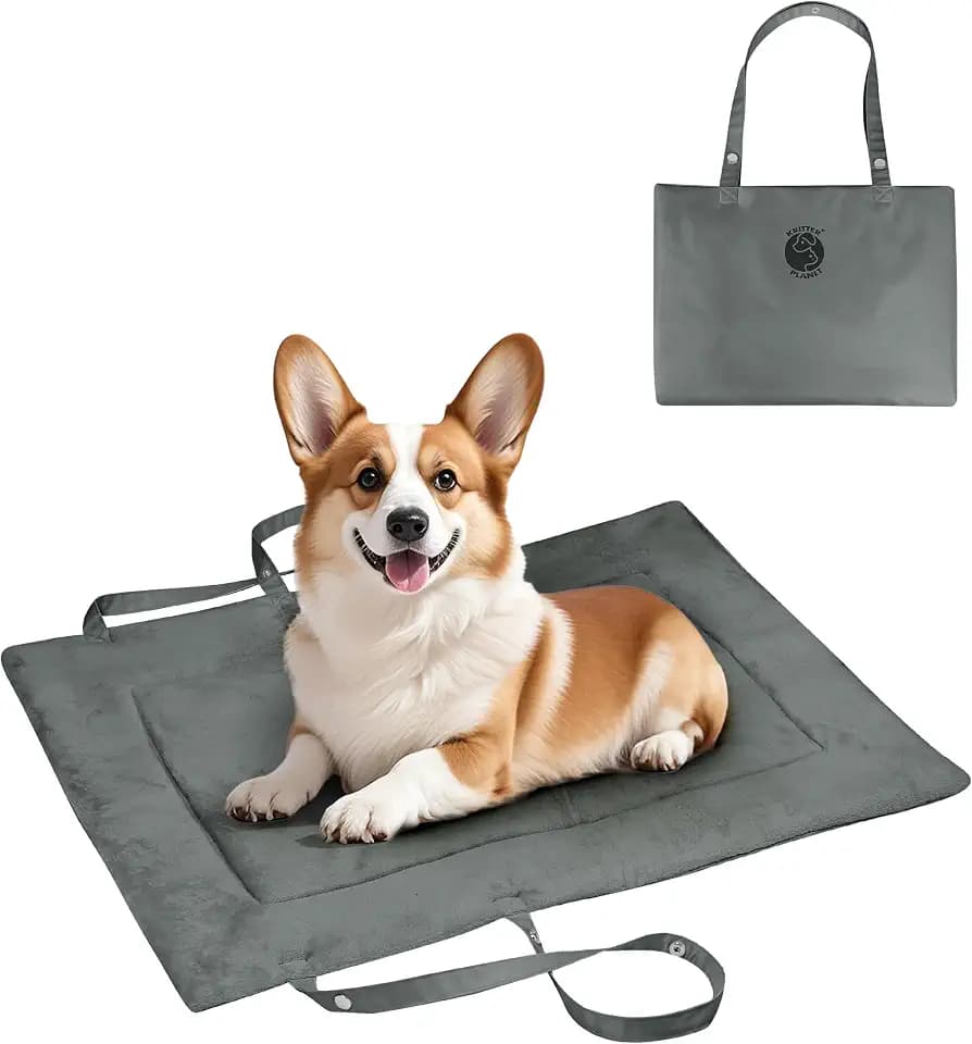 Kritter Planet Waterproof Foldable Dog Bed Pad, Portable Travel Pet Mat
