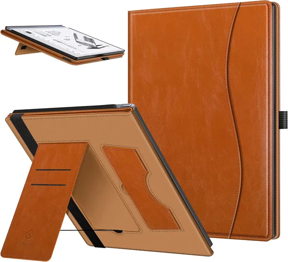 Fintie Stand Case for 10.3" Remarkable 2 Paper Tablet 2020, Brown