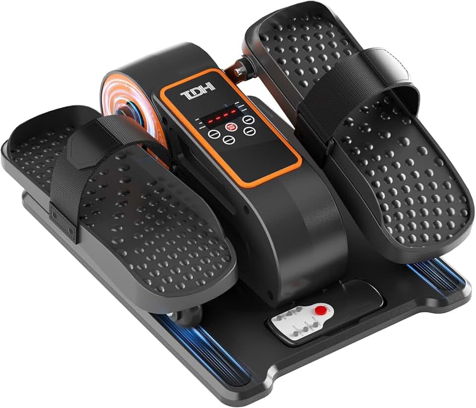 TDH Under Desk Elliptical Machine Leg Exerciser Electric