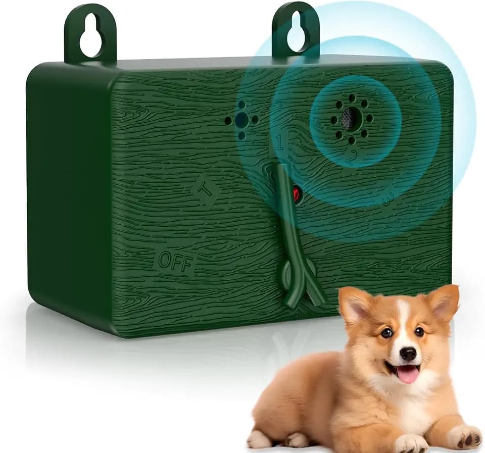 Anti Bell Gerät Hunde, 3 Modi Antibell Ultraschall Gerät, 50 Fuß Stopp Hundebell Gerät, IPX4 Wasserdichtes Anti-Bell-Mittel für Hunde das Training Großer Kleiner Hunde im Freien Innenbereich Antibell