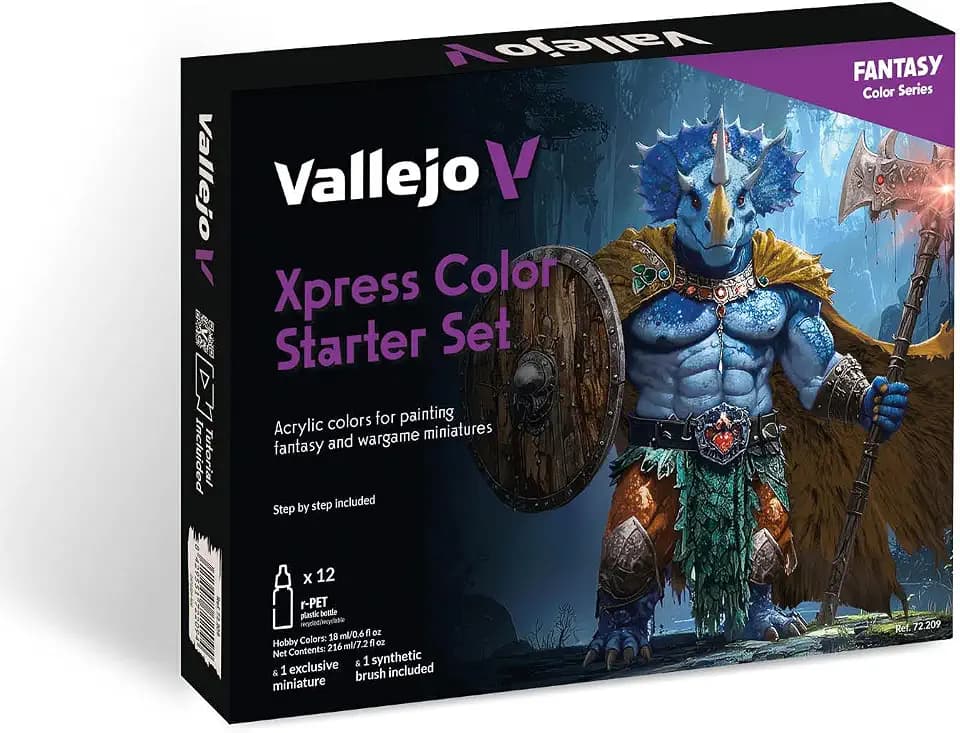 Vallejo 772209 - Xpress Color Start, 12 x 18 ml -