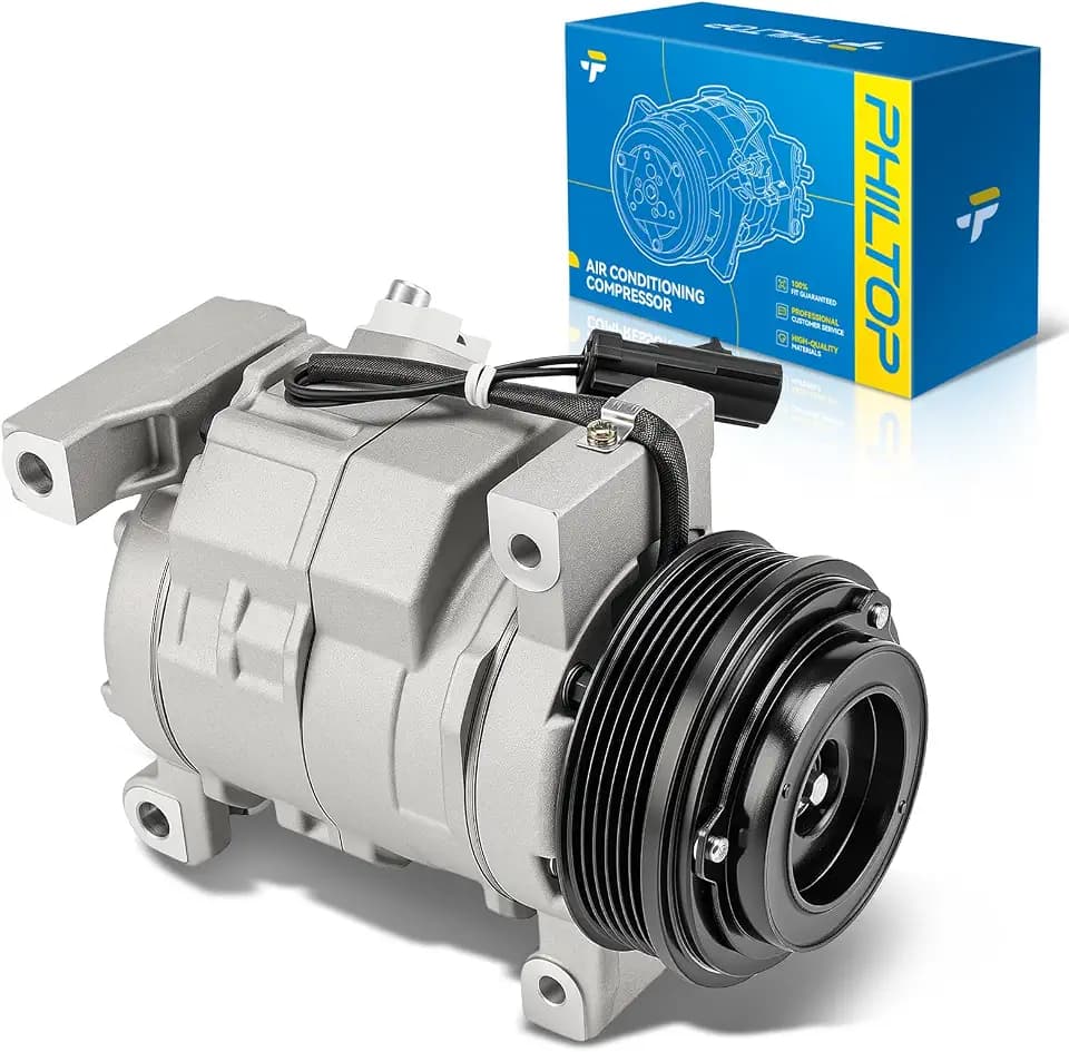 PHILTOP 55111417AC NEW AC Compressor for Volkswagen Routan 2009-2010 3.8L