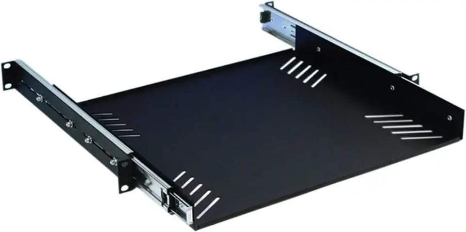 Adam Hall 19" Parts 87556 - Rackwanne mit Auszugsschienen