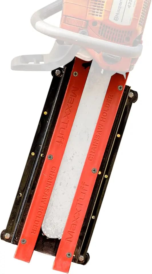 MAXXTUFF Heavy-Duty Tractor ROPS Chainsaw Holder, Model RCSH001
