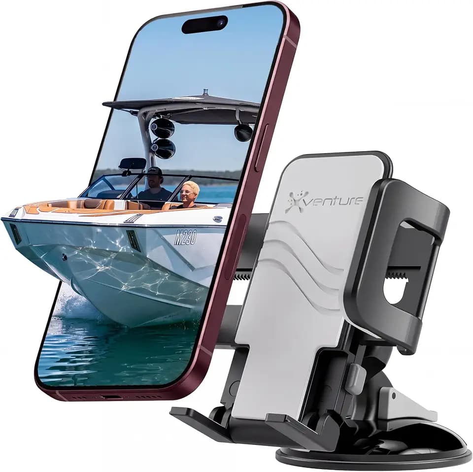 Griplox Waterproof Phone Mount, Boats Phone Holder for Kayak