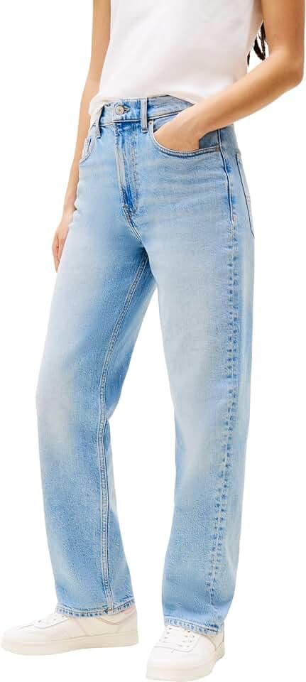 Tommy Jeans Damen Jeans Hose Layla Slim High Waist