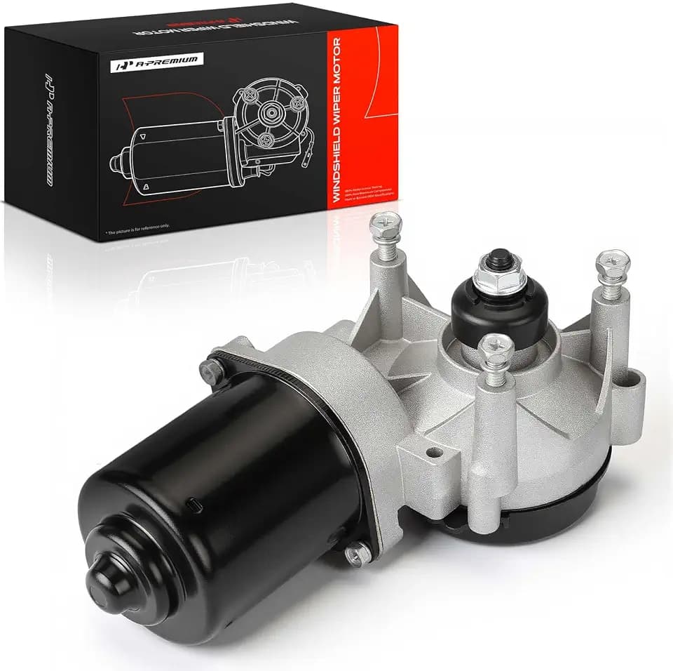 A-Premium [4+8 Pins] Front Windshield Wiper Motor