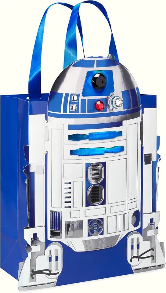 Papyrus 13" Large Star Wars Gift Bag (R2-D2) for Birthdays, Weddings, Anniversaries and All Occasions (1 Bag)