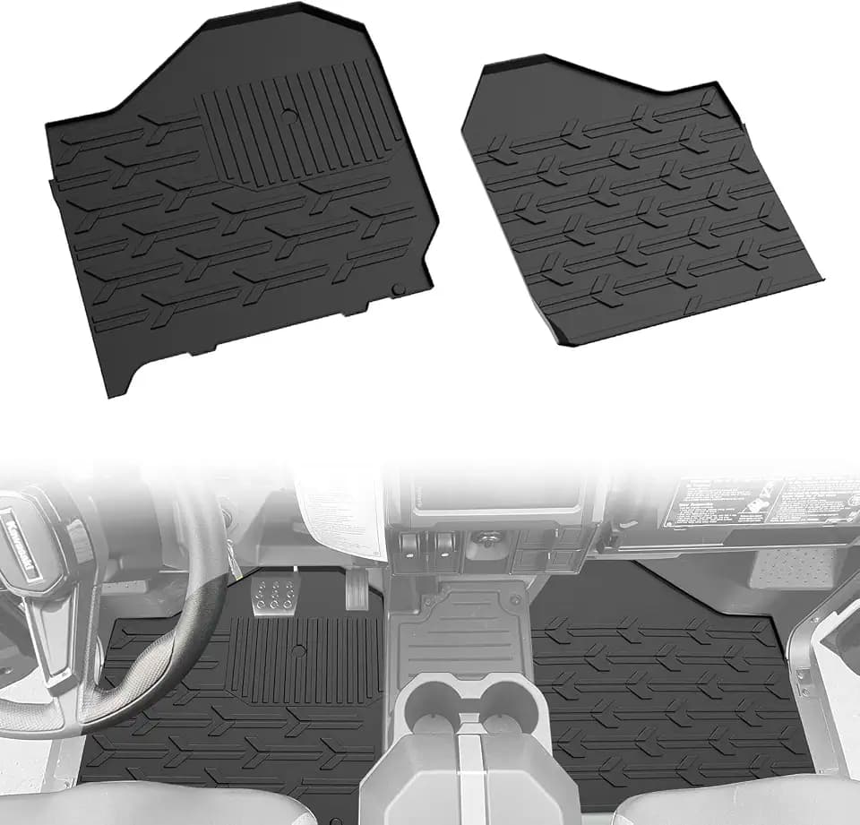 Front Floor Mats for Kawasaki Ridge 2024 2025 2026 Accessories