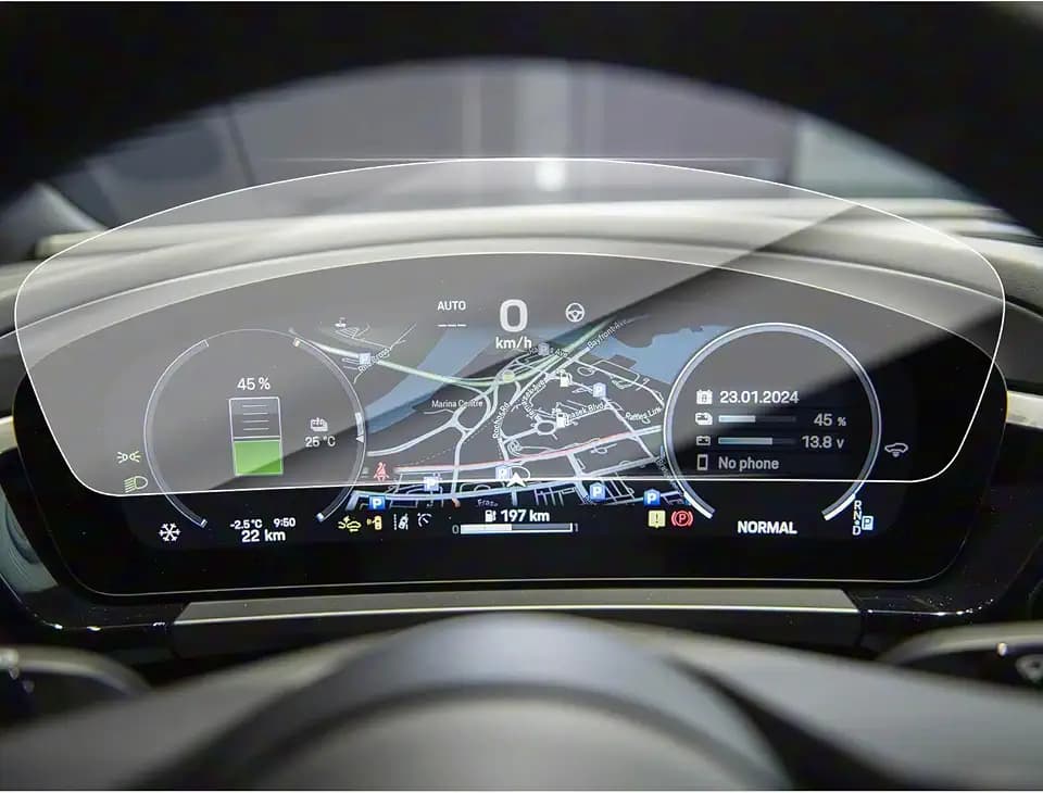 Screen Protector for Porsche Macan/Cayenne 2026 Digital Instrument Cluster