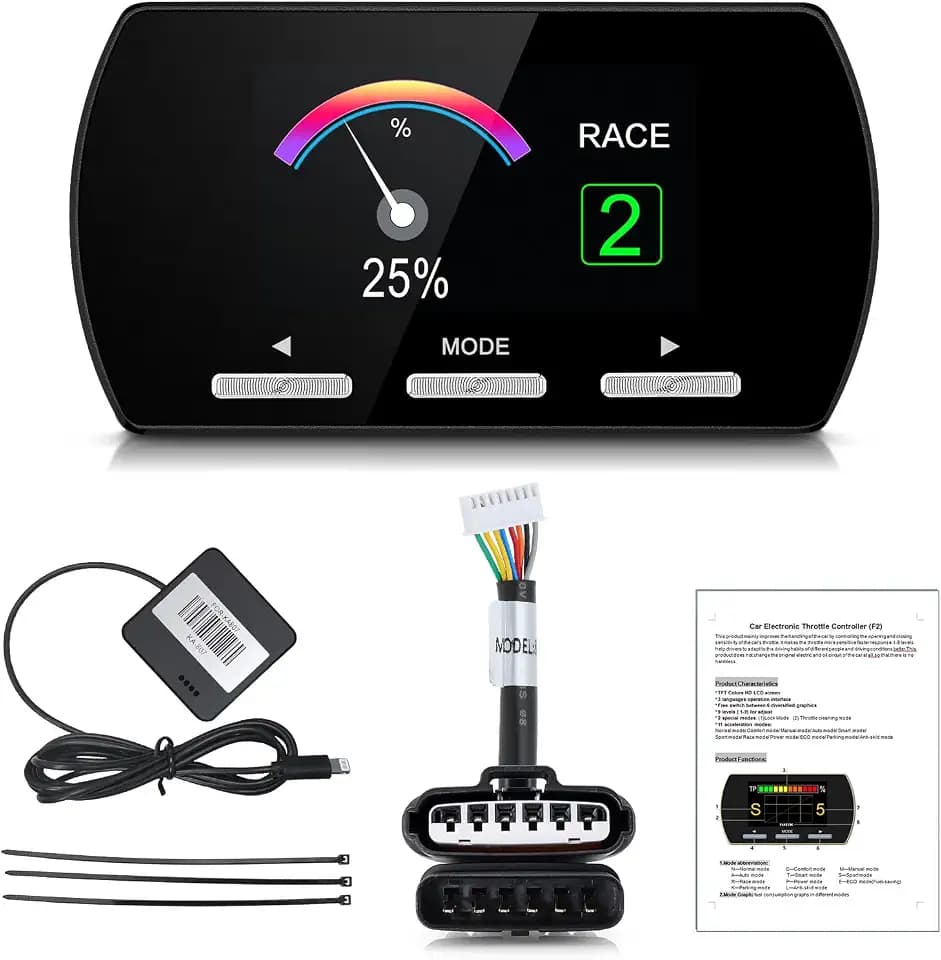 Throttle Response Controller 9 Drive Modes Throttle Controller MAIMEIMI Electronic Pedal Accelerator Compatible with Toyota Tacoma FJ Cruiser 4Runner Hilux Fortuner Innova Innova Prius Prado