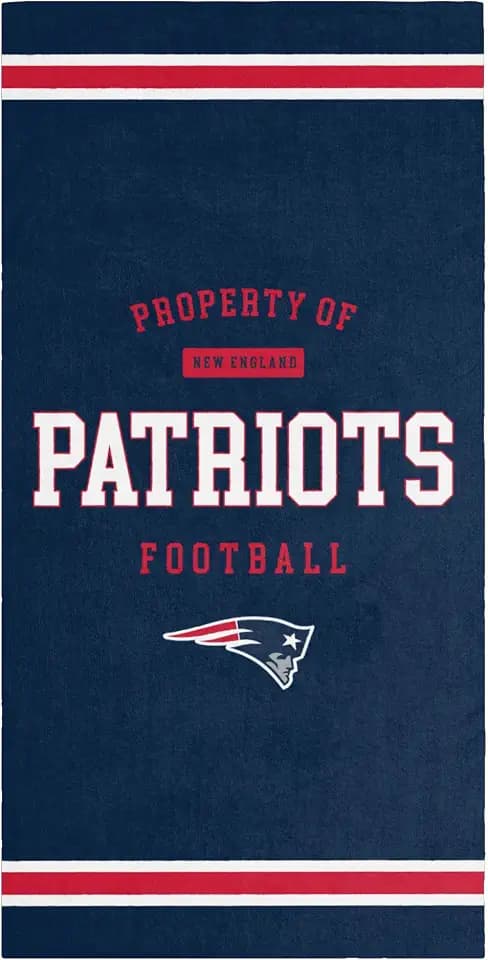 NFL Property of Team Logo 60" x 30" Beach Towel