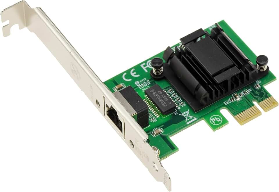 KALEA-INFORMATIQUE PCIe-Karte Netzwerkcontroller 2,5G LAN Gigabit Ethernet RJ45 Intel I226 Unterstützt 10, 100, 1000, 2500, 1G, 2,5G