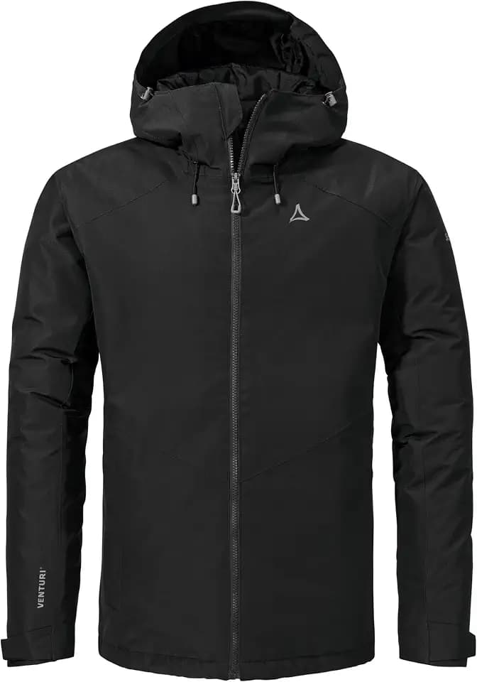 Schöffel Herren Ins Jacket Style Wildkar MNS, wetterfeste Outdoorjacke mit 2-Wege-Stretch, atmungsaktiver, wasserdichter Anorak mit verstellbarer Kapuze