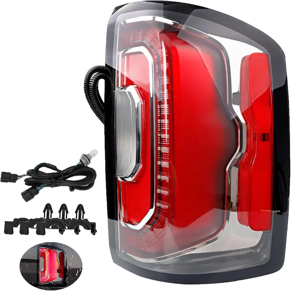 LED Tail Light Fits 2016-2019 GMC Sierra 1500 Denali/SLT Left Rear