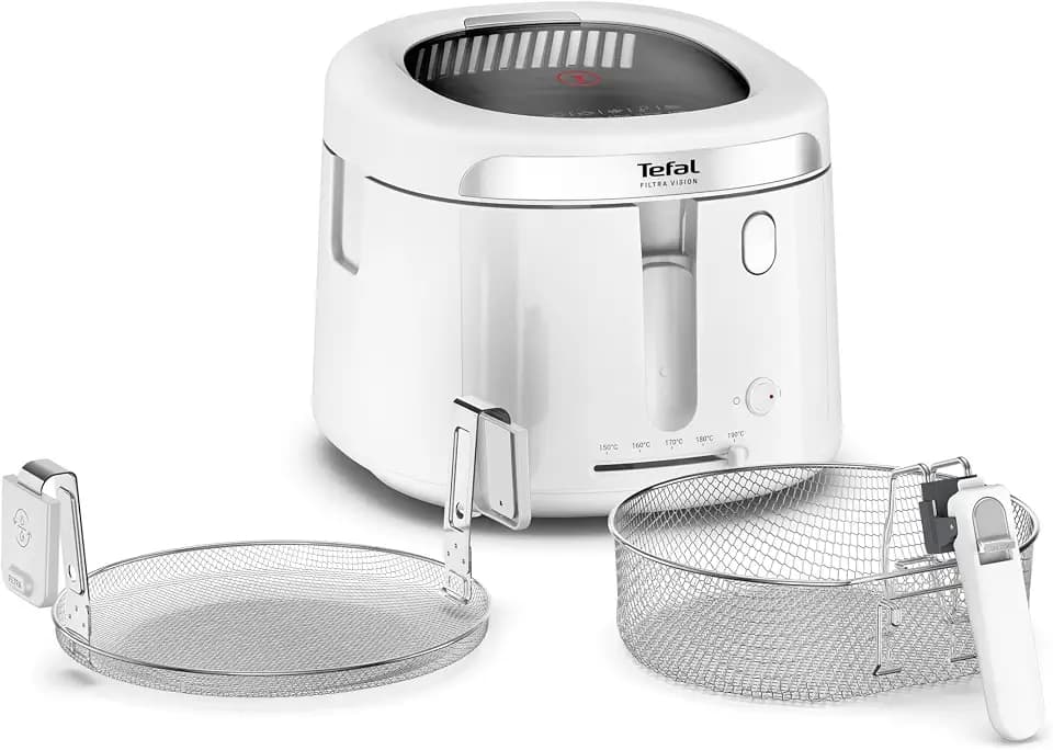 Tefal Filtra Vision Fritteuse, 1-kg-Fassungsvermögen, Timer
