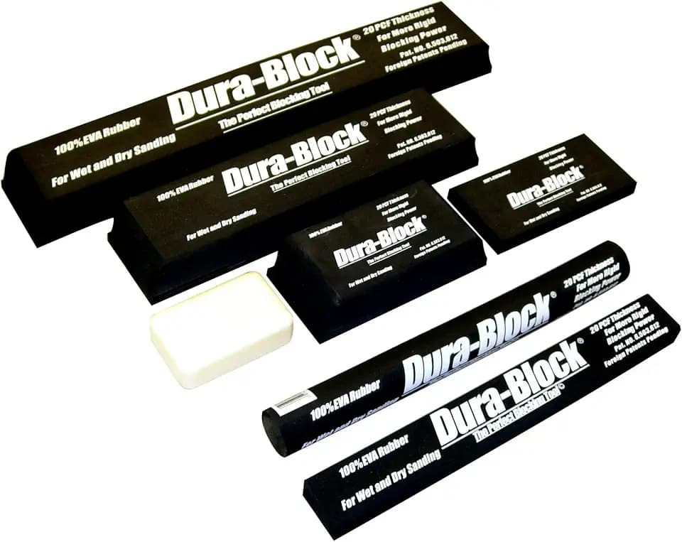 Trade Associates AF44L 7 Piece Dura Block Sanding Kit