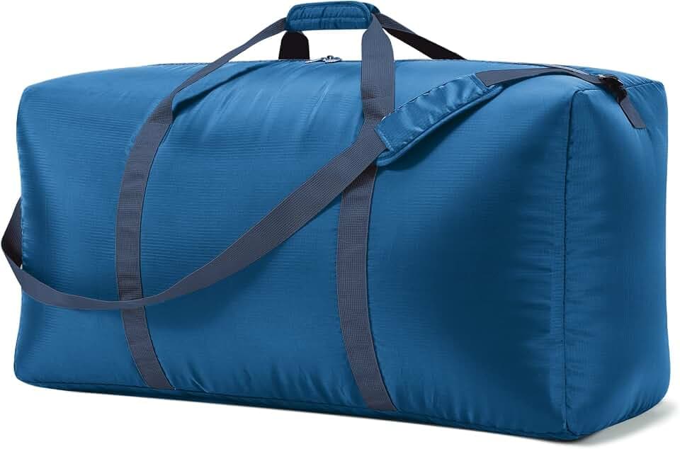 iFARADAY 105L Extra Large Duffel Bag lightweight, 32.5 inch, Royal Blue