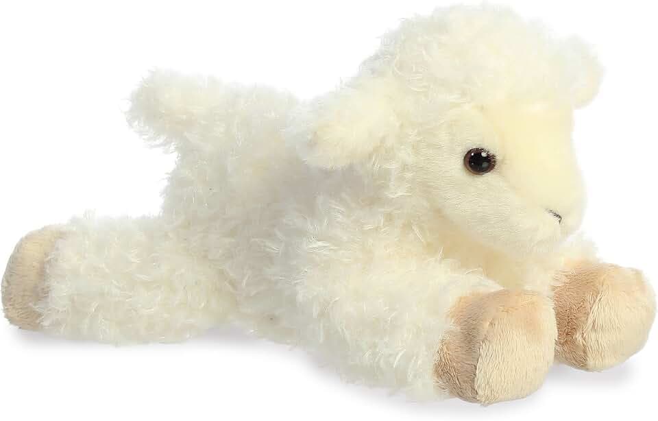 Aurora Mini Flopsie 8.5" Luna Lamb Adorable Stuffed Animal