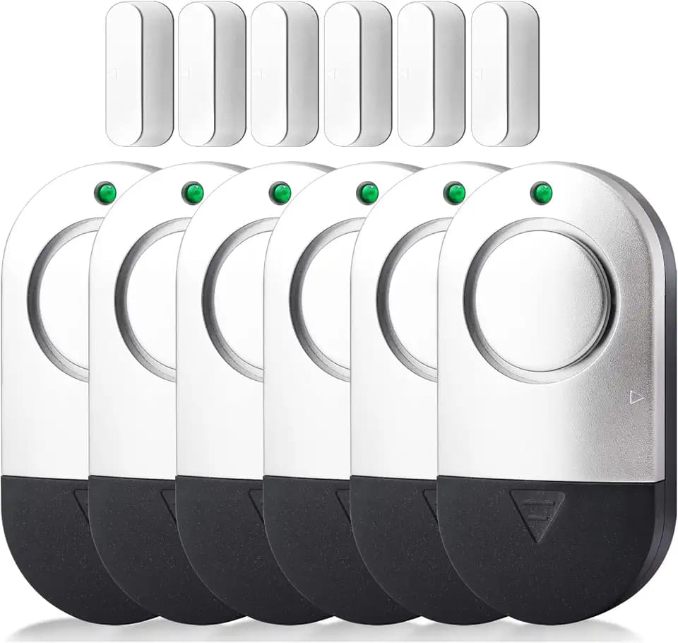 Door Window Alarm, 120DB Window Alarms for Home Security, Door Chime for Store Home