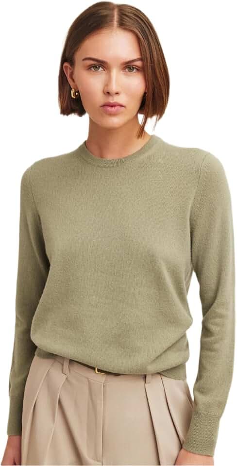 NAADAM Women's The Original Cashmere Crewneck Sweater