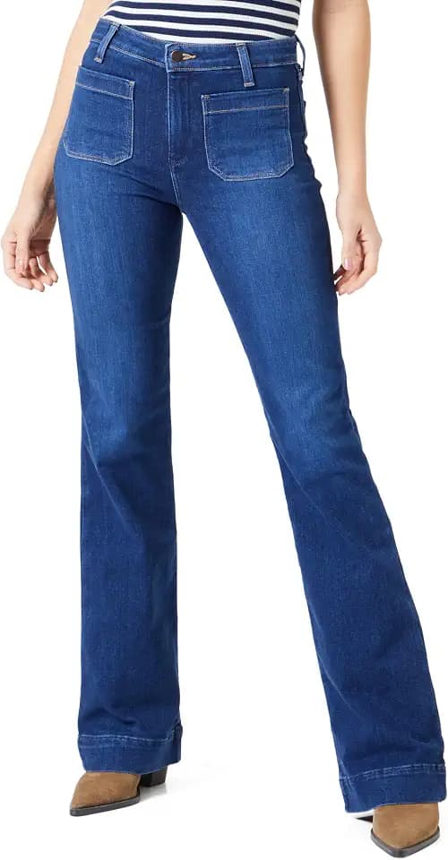 Wrangler - Jeans Damen - Flare Fit - Raven