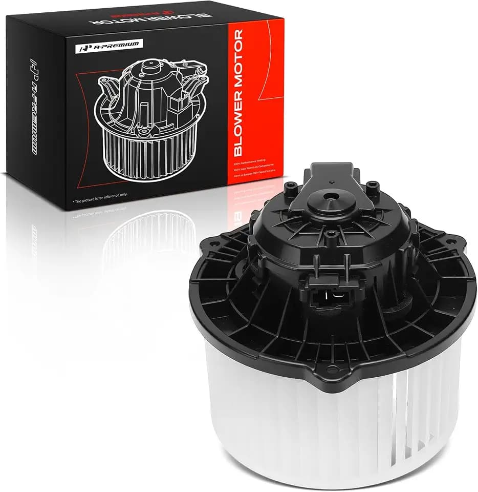 A-Premium Front HVAC Heater Blower Motor with Fan Cage