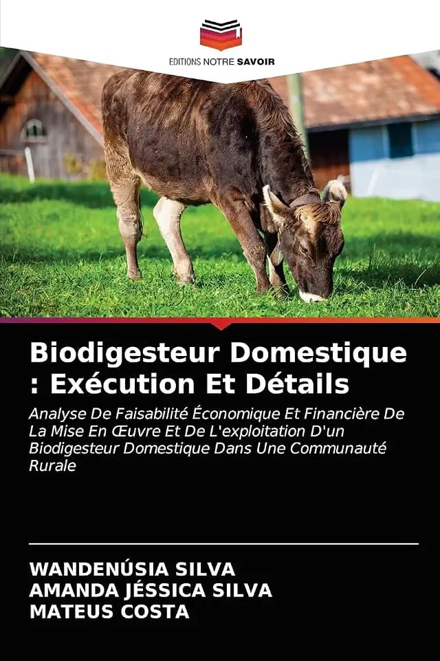 Biodigesteur Domestique : Exécution Et Détails: Analyse De Faisabilité Économique Et Financière De La Mise En Œuvre Et De L'exploitation D'un ... Domestique Dans Une Communauté Rurale